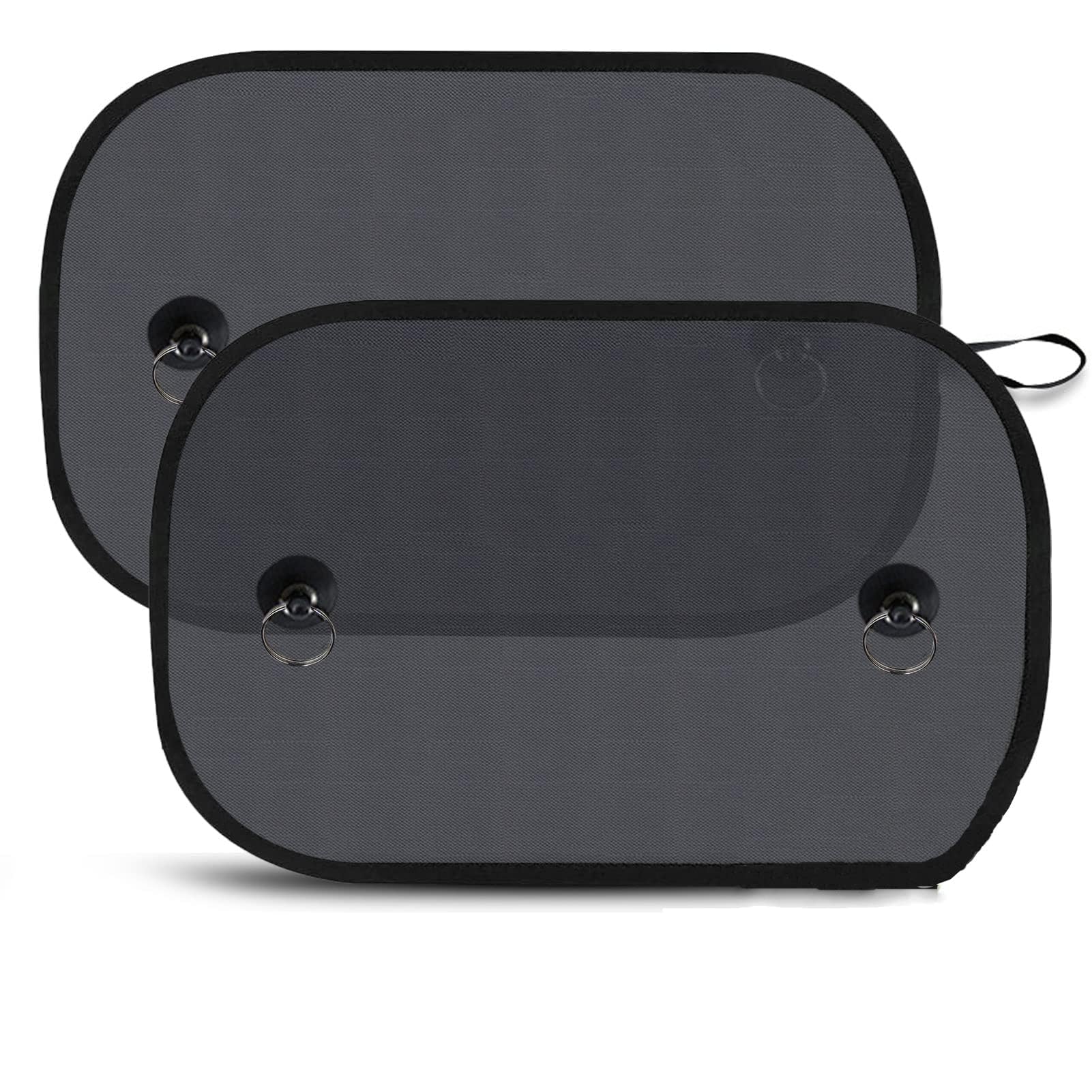 Langthering Car Sun Shade, 2 Pack Car Window Shade for Baby Universal Cling Sunshade for Car Side Window Sun Glare and UV Protection for Kids/Adults/Pets Suction Cup Stick Fits 98% CarsCars(50 x 30cm)