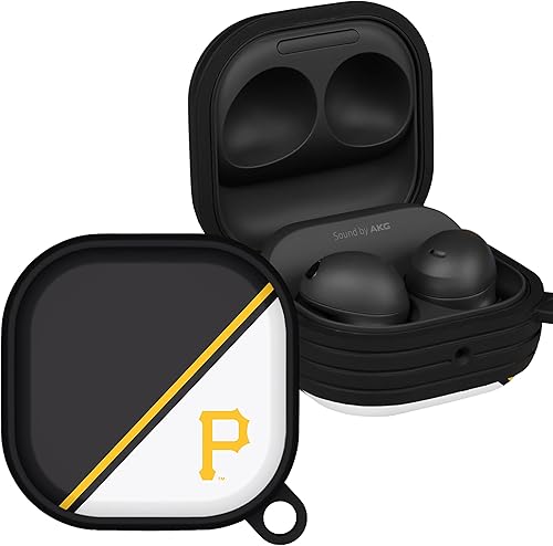 Game Time Pittsburgh Pirates Champion Series HDX - Funda compatible con Samsung Galaxy Buds Pro