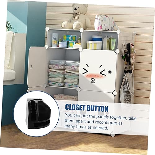 Miniatura 8 de Conectores de plástico con hebilla para estanterías de alambre, conector de alambre de plástico, conectores de estante de cubo de alambre, conector