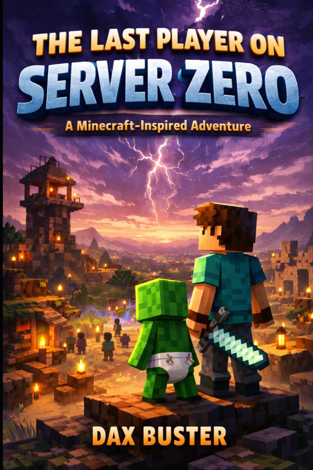 The Last Player on Server Zero: A Minecraft-Inspired Adventure