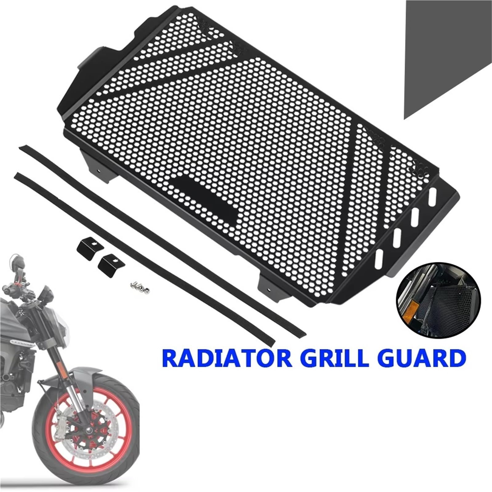 Moto Copri Radiatore Griglia Per Ducati Per Monster 937 2021-2023 Per 950 Motociclo Copertura Della Griglia Radiatore | Accessori moto Griglia di protezione del radiatore Griglia di copertura