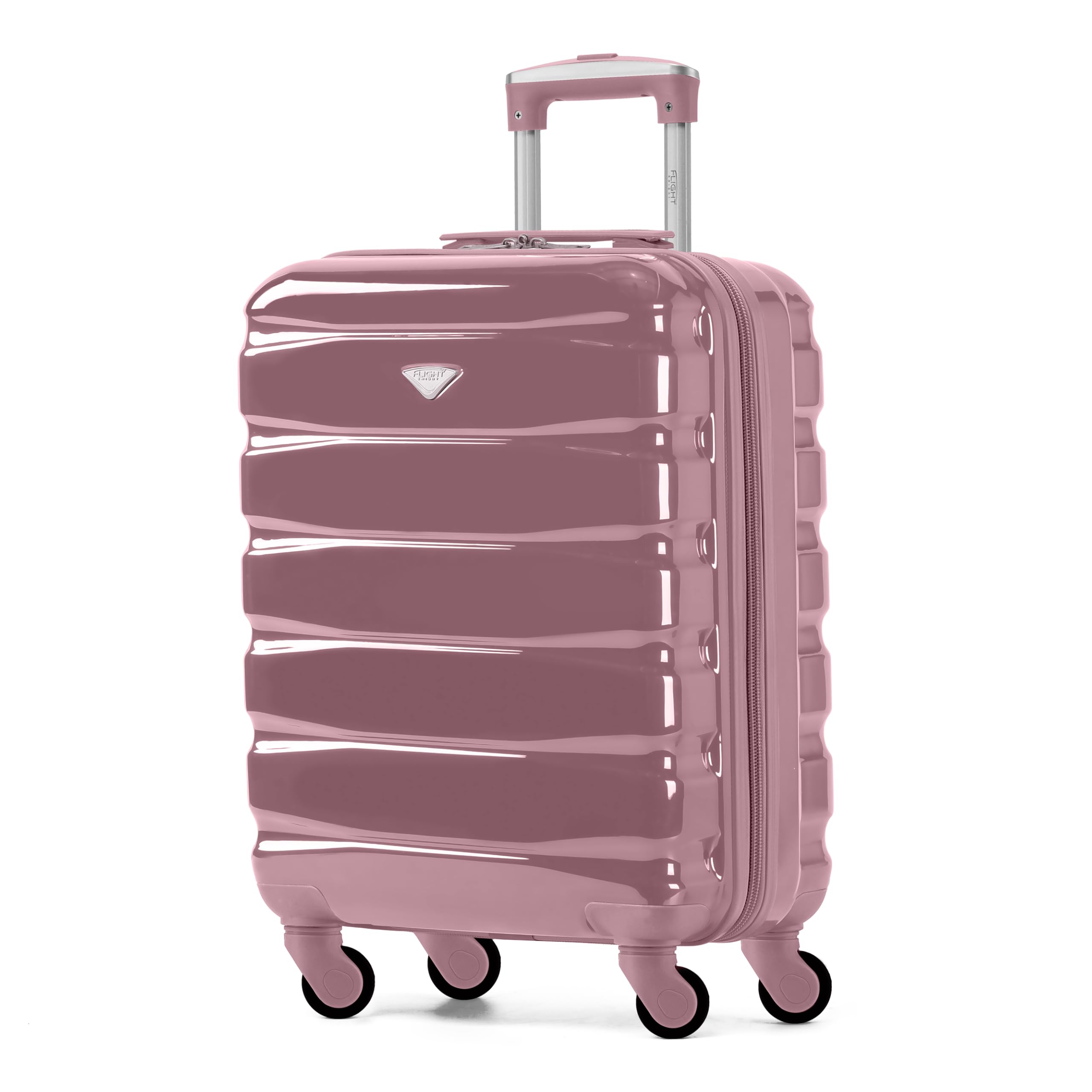 Flight Knight Lightweight 4 Wheel ABS Hard Case Medium Suitcase Approved for Over 100 Airlines Including easyJet, British Airways, Ryanair, Jet2, Emirates & Many More - Check-in Medium Size 25" — view 212