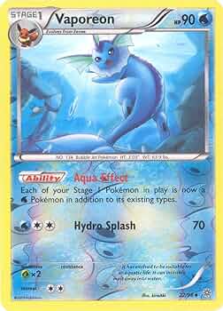 Amazon.co.jp: Pokemon - Vaporeon (22/98) - Ancient Origins
