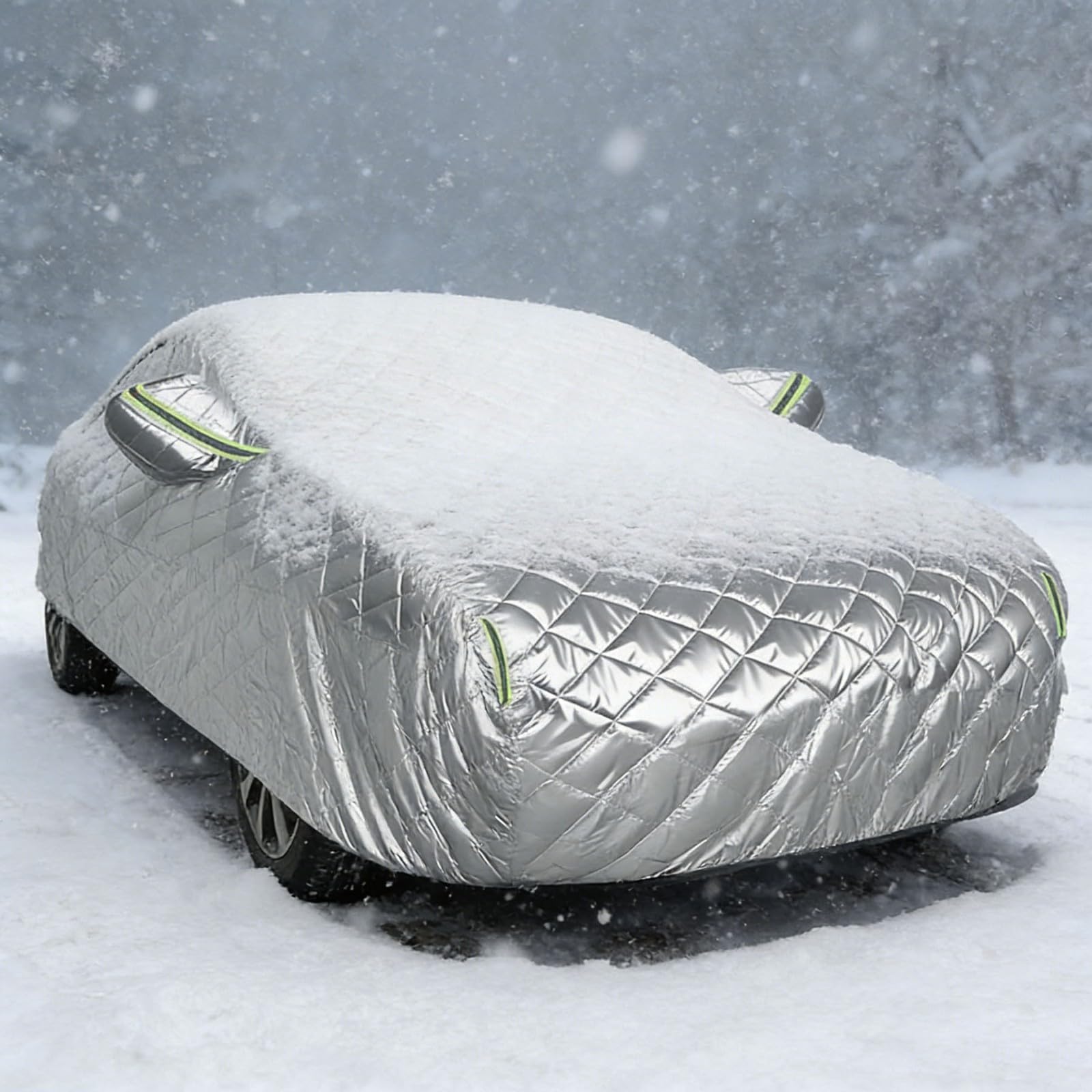 Telo Copriauto Antigrandine per Mitsubishi ASX,Telo Macchina Copriauto da Esterni Inverno,Impermeabile Anti UV Resistente Alla Neve e Antigraffio