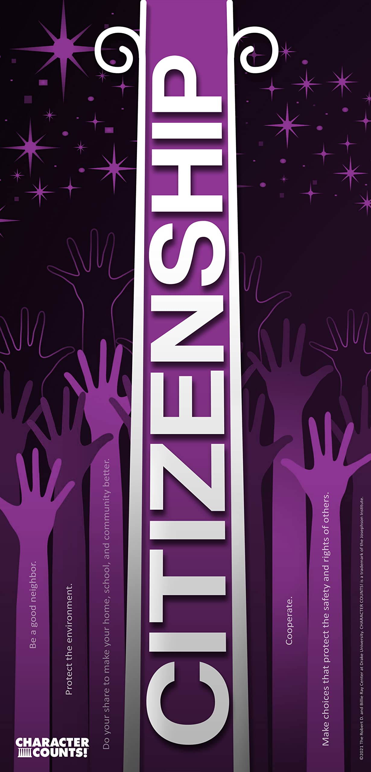 CHARACTER COUNTS! Reach Higher Posters (3 Sets of 6) - Image 7