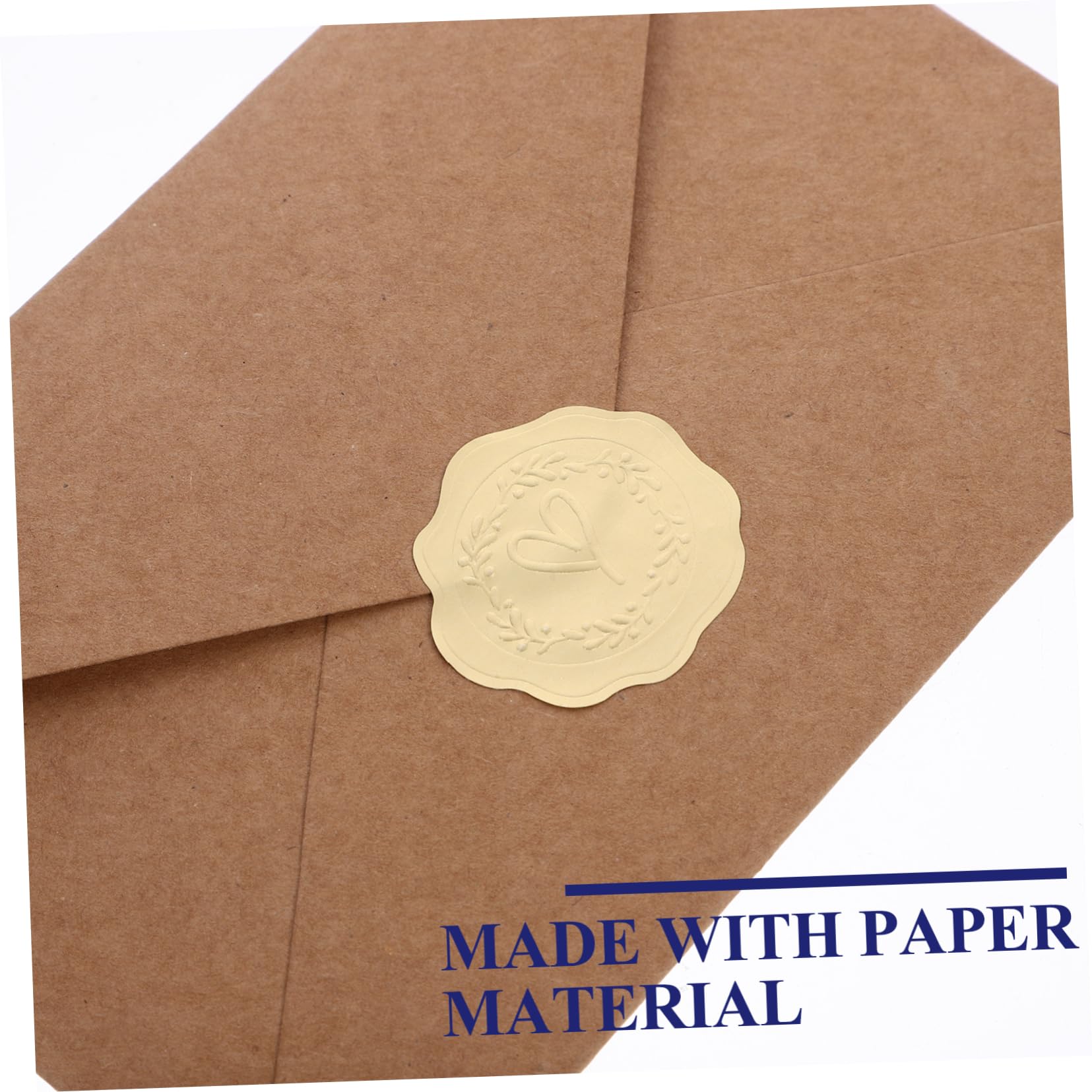 DOITOOL 4 Juegos Sobre De La Vendimia Sobres Pegatinas Accesorios Decoracion Para Bodas Decoración Suministro De Fiestas Accesorio Para Fiestas Suministros Para Festivales Papel