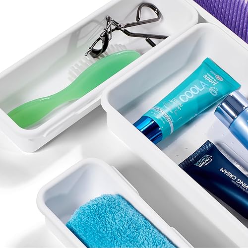 Miniatura 9 de Madesmart Paquete de compartimentos con enclavamiento, blanco, 8 piezas