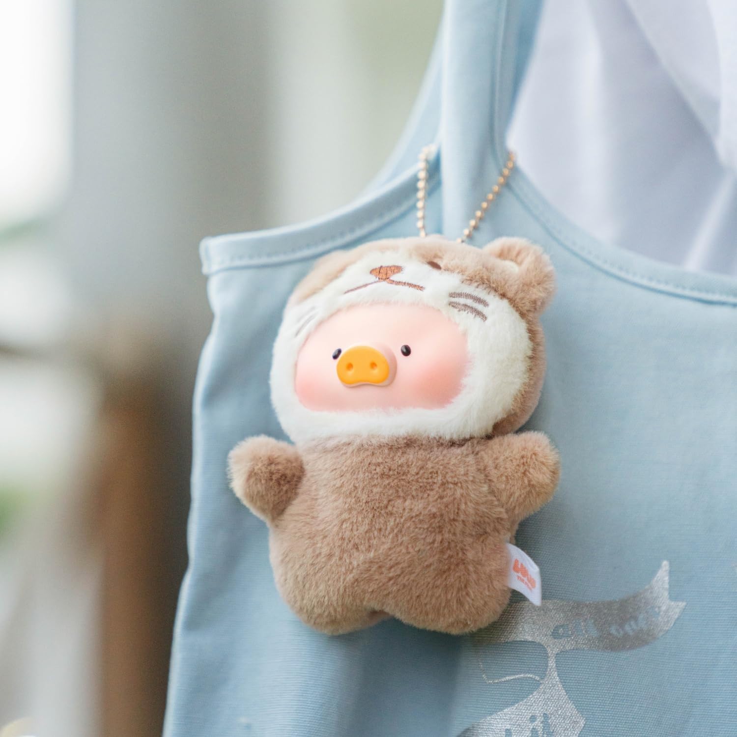 maidimiao Blind Box Cute Pig Lulu The Piggy Animal Party Puppet Show Series Keychain image 2