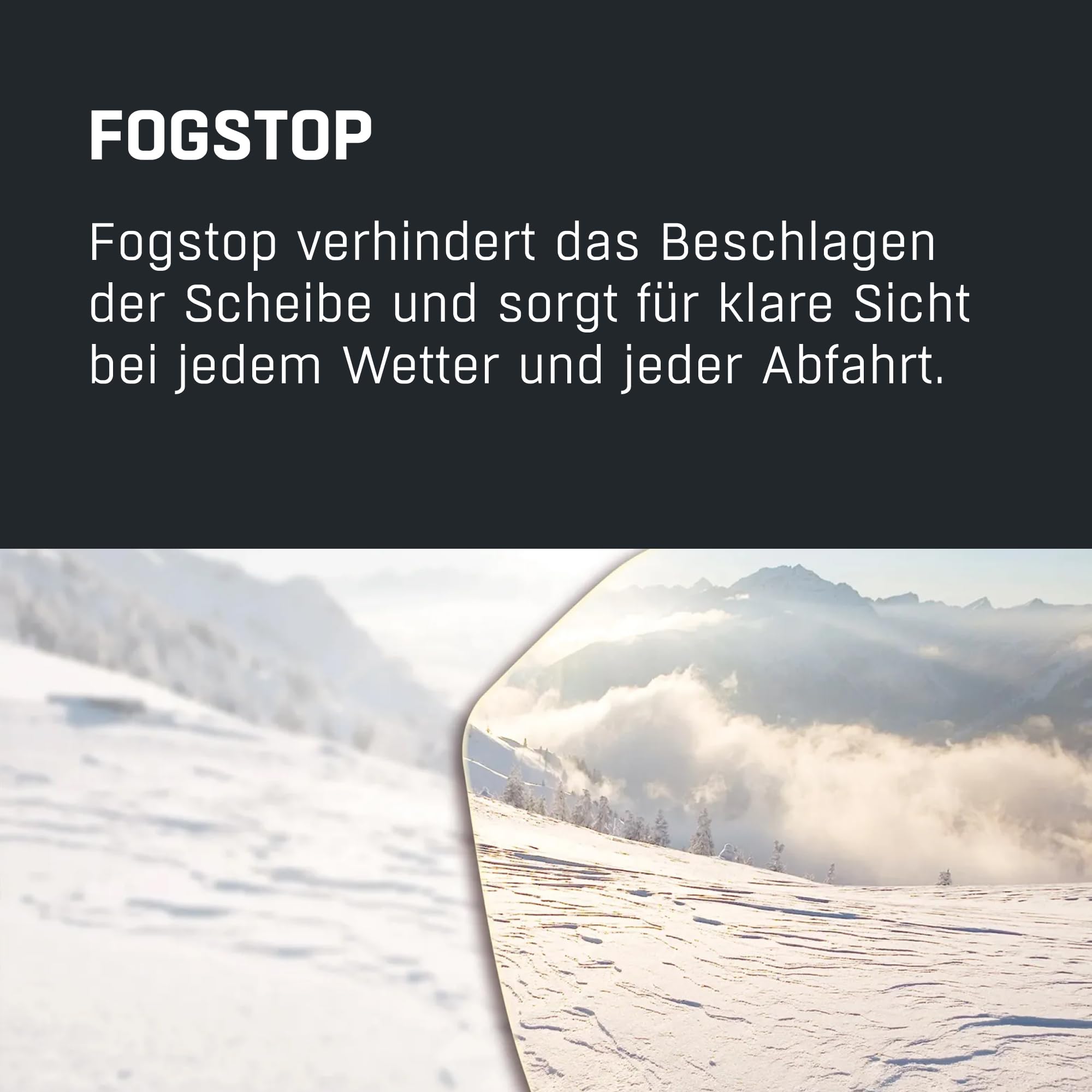 ALPINA PENKEN - verspiegelte, beschlagfreie, rahmenlose Skibrille mit 100% UV-Schutz für Erwachsene - Rahmengröße L