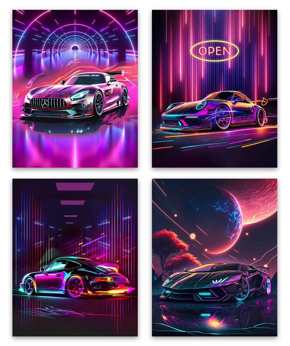 Purple Street Race Cars