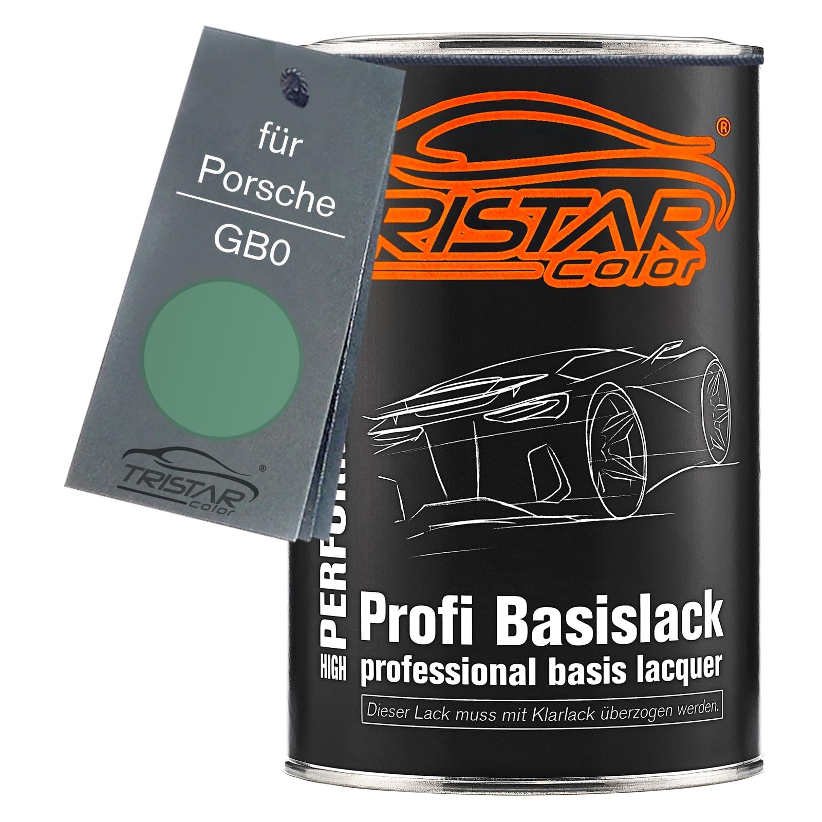 TRISTARcolor Lakier w puszce do Porsche GB0 British Racing Green 1,0L