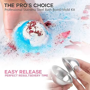 Amazon.co.jp: バスボム型とドライフラワー74個セット、DIY