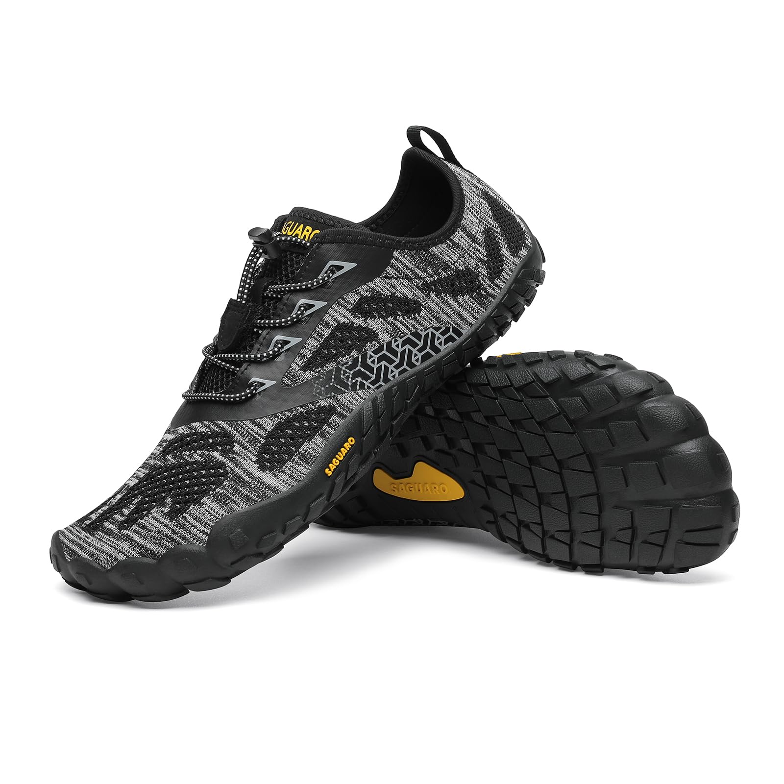 SAGUARO Hombre Zapatillas Minimalistas Mujer Barefoot Zapatillas Ligera Zapatillas de Trail Running, Gr.36-48