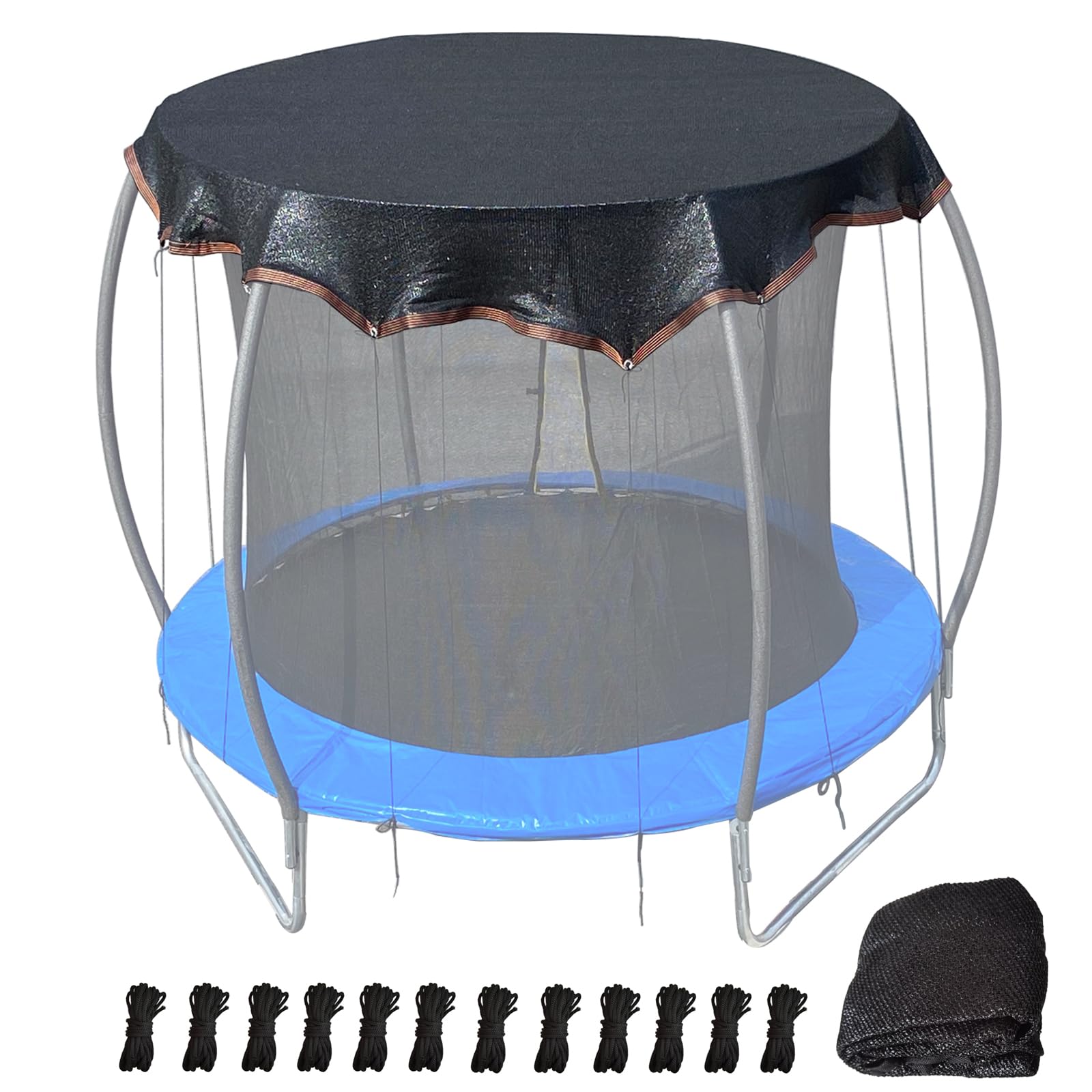 Trampoline Shade Cover 8FT Round High-Density Trampoline Cover