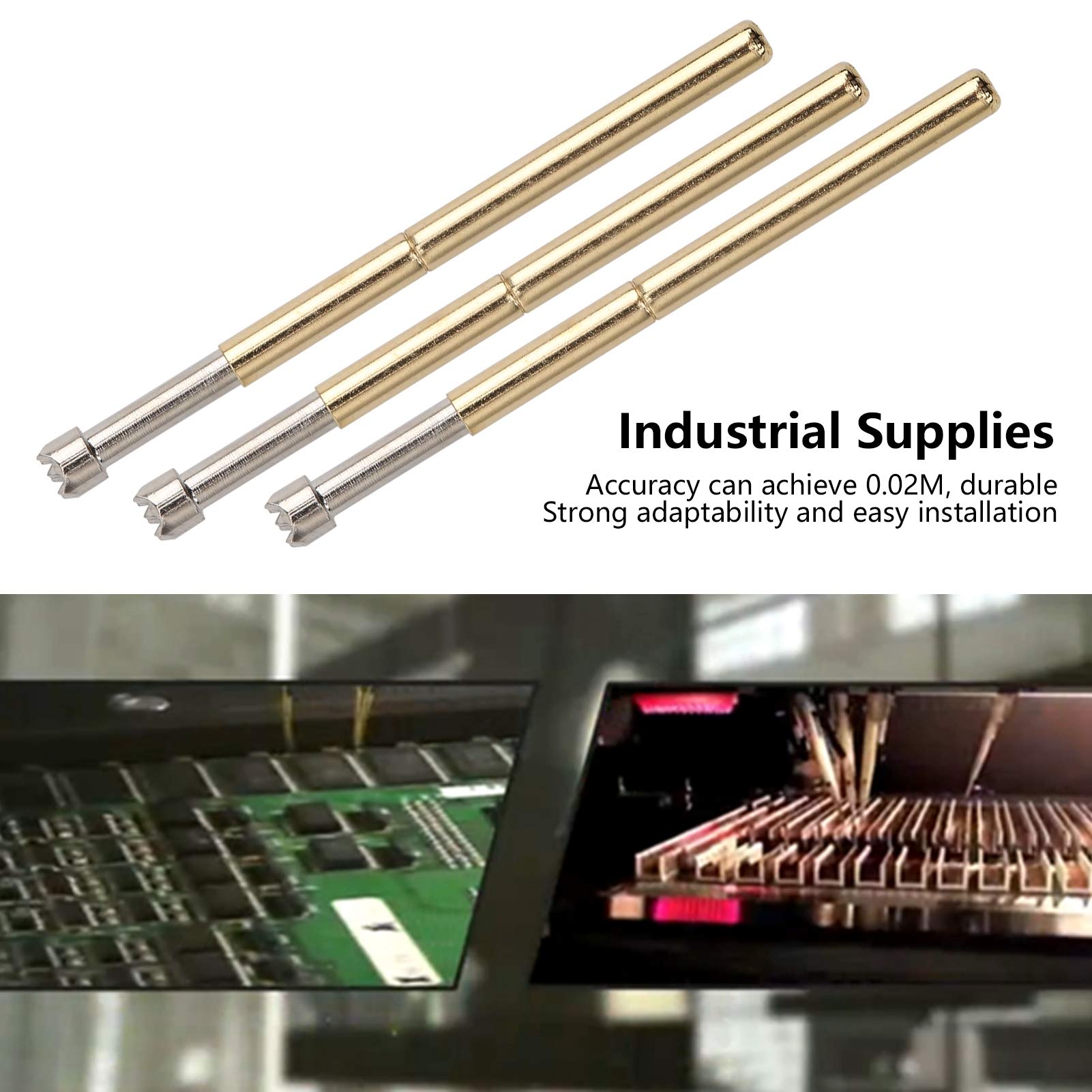 100pcs Spring Test Sonda, P125 H POGO PIN Narzędzia Testowe, 9 Pazurów 2 Mm Przemysłowe Piny Pomso dla Narzędzi Testowych