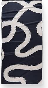 Geometry Micro-Loop Beach Towel – Spring & Summer Collection – Quick-Dry, Sand-Resistant, Ultra-Absorbent Compact Towel for Beach & Travel