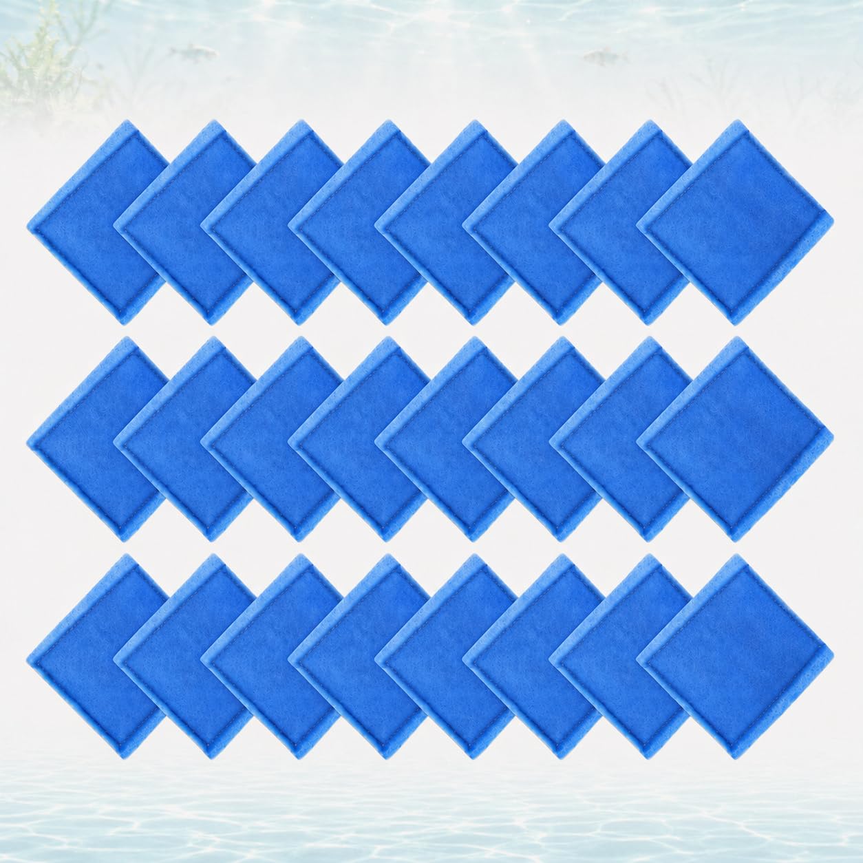 Hedday Paquete de 24 cartuchos de filtro de acuario para Aqua-Tech 30-60/20-40 galones de repuesto de filtro de alimentación, cartucho de filtro de peces EZ-Change #3