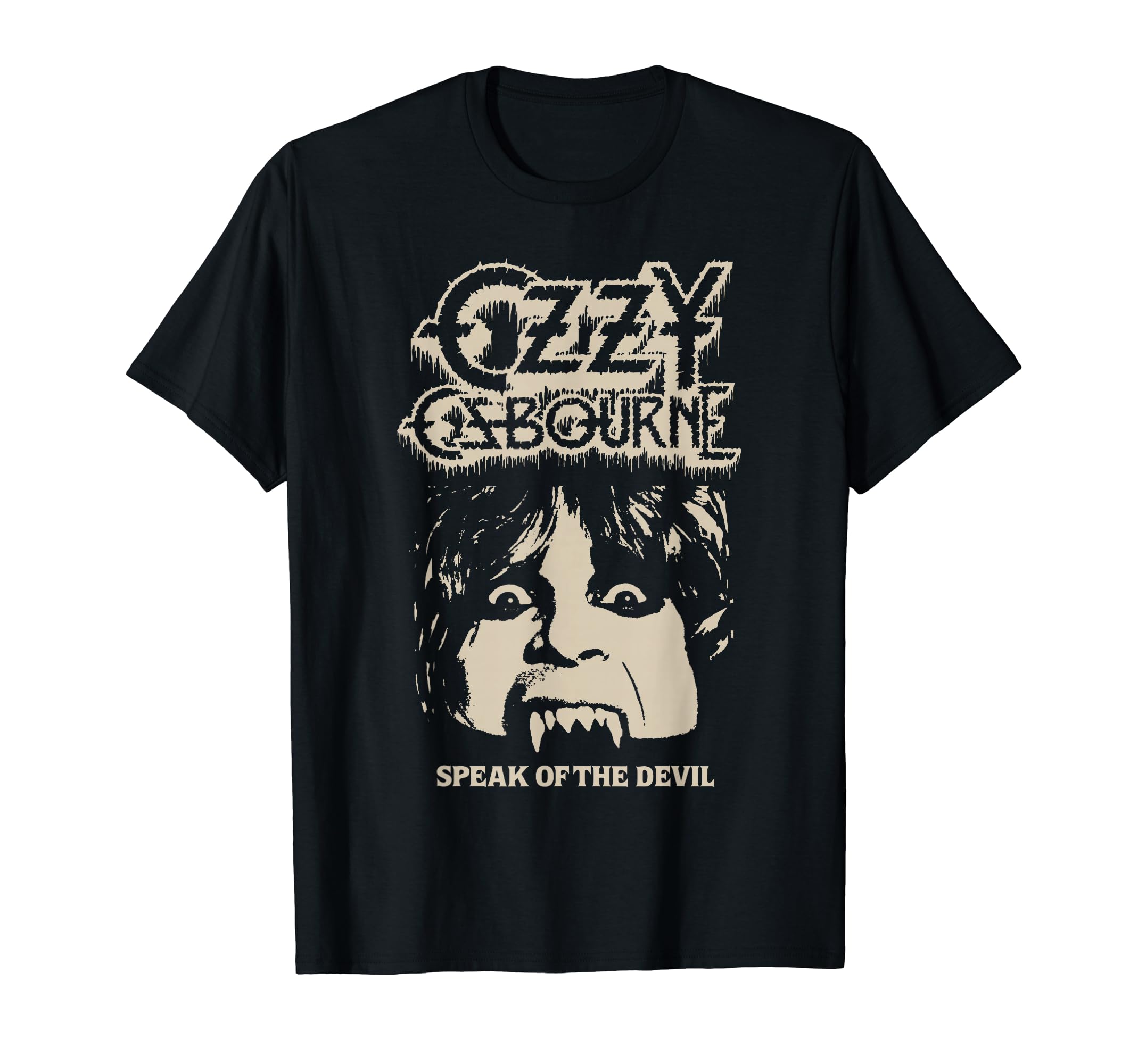 Ozzy Osbourne Speak of the Devil Tシャツ Amazon | Ozzy Osbourne – Speak Of The Devil Face Tシャツ | Tシャツ