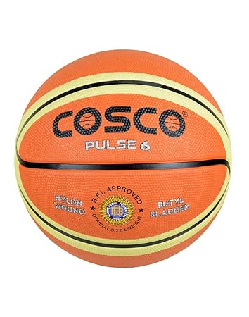 Cosco Pulse Basketball, Size 6 (Multicolour)