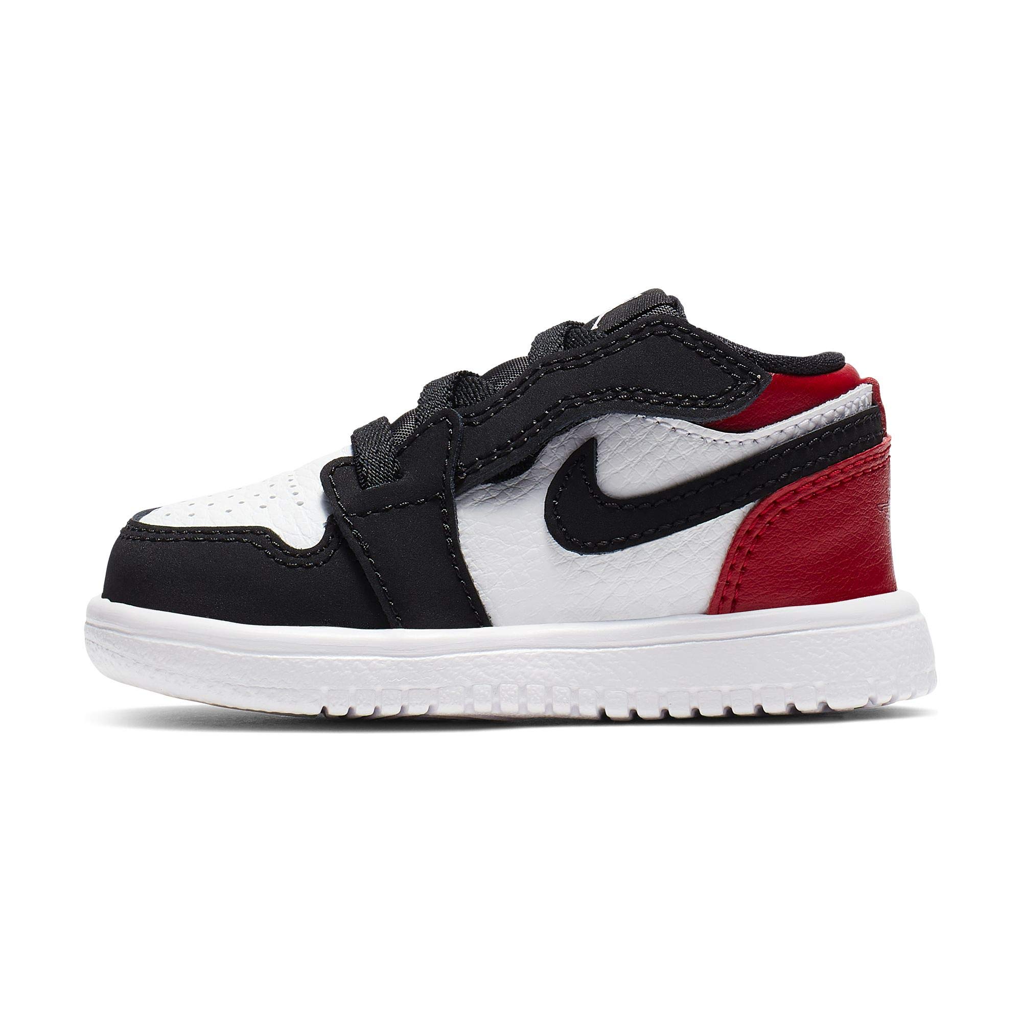 Nike Dziecięce buty typu sneaker Jordan 1 Low Alt (Td), wielokolorowa - Wielokolorowy White Black Gym Red 116-23.5 EU