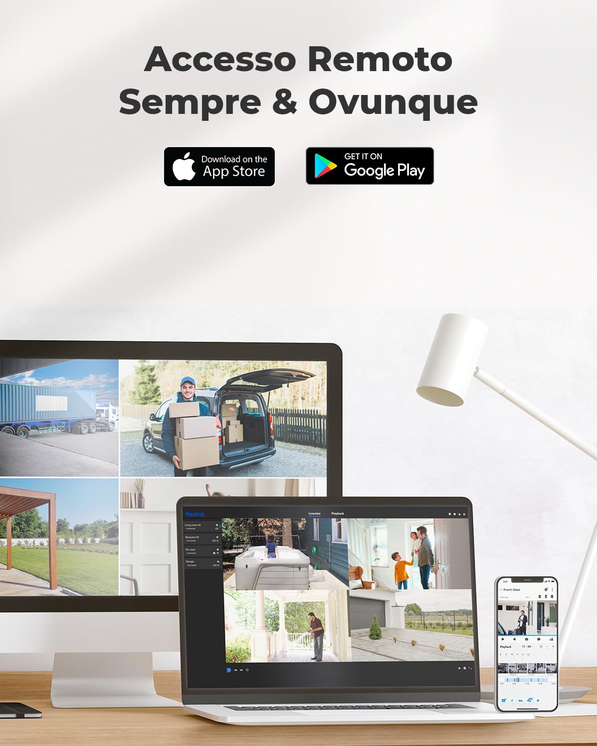 Reolink 4K Telecamera PoE Esterno, Time-Lapse, IP67, RLC-820A (Nero) | Rilevamento Uomo/Veicolo/Animale, Visione Notturna IR 30 metri, Videosorveglianza con Audio, Slot per Scheda microSD