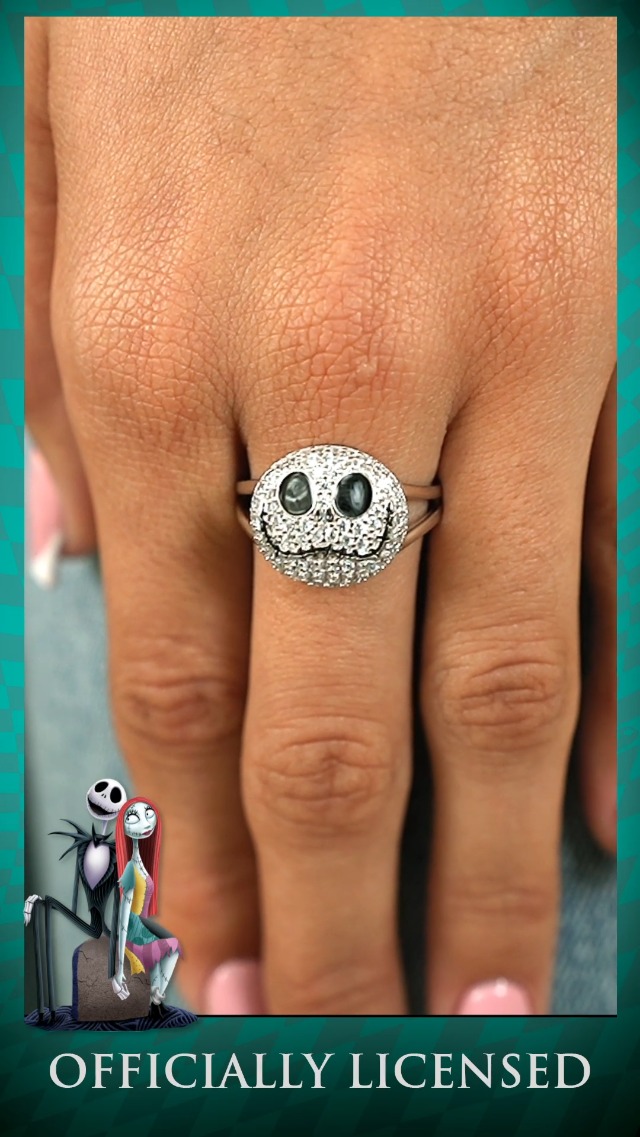 Amazon.com: Disney The Nightmare Before Christmas Womens Ring Size