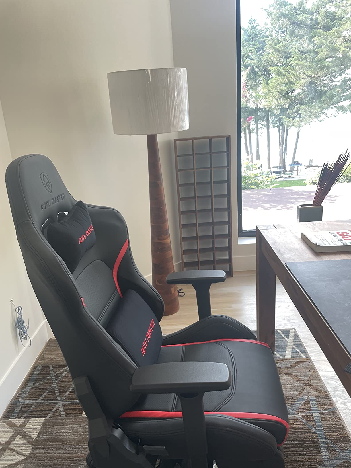 38/mo Finance AOTU Ergonomic Gaming Chair Racing Style Recliner with Footrest Pocket Spring