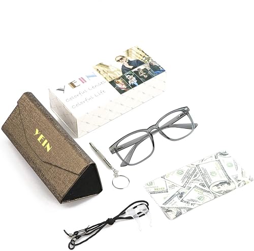 Miniatura 6 de YEIN Gafas presbiopicas multifocales progresivas, gafas de sol grises fotocrómicas, para hombresmujeres