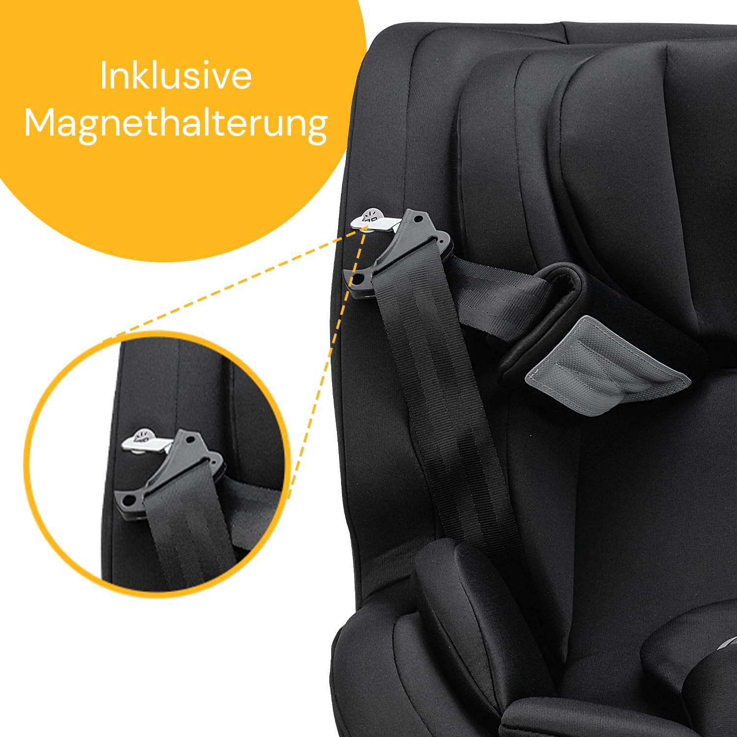 Osann One360 SL mini Kindersitz, 360 Grad drehbar, 40-105 cm | Reboard bis 4 Jahre, Isofix & Standfuß, Seitenaufprallschutz, EasyAdjustSystem, verstellbare Kopfstütze