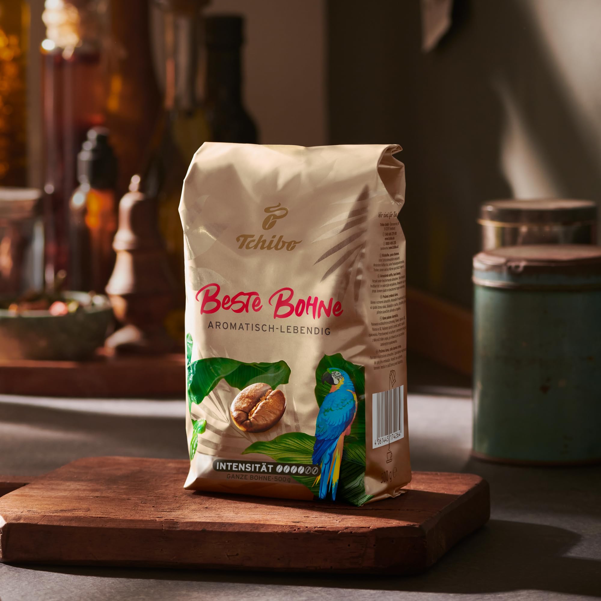 Tchibo Beste Bohne Filterkaffee, Kaffeebohnen, 6x500g