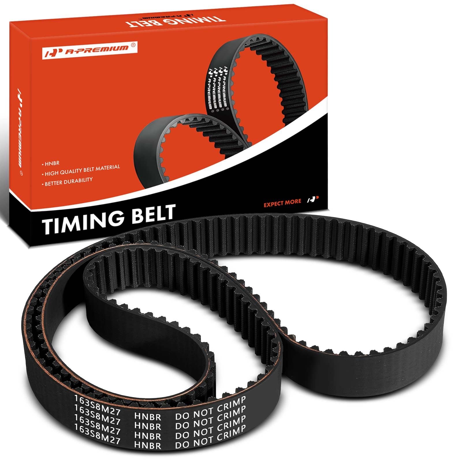 Serpentine Drive Belt A-Premium Engine - EPDM Material, 6-Rib, 45.49 ...