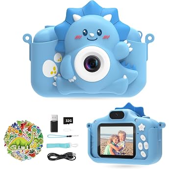 Children's Camera, HiMont Digital Camera Children with 32GB TF Card & 2.0 Inch Screen, 1080P Children's Camera & Selfie Video