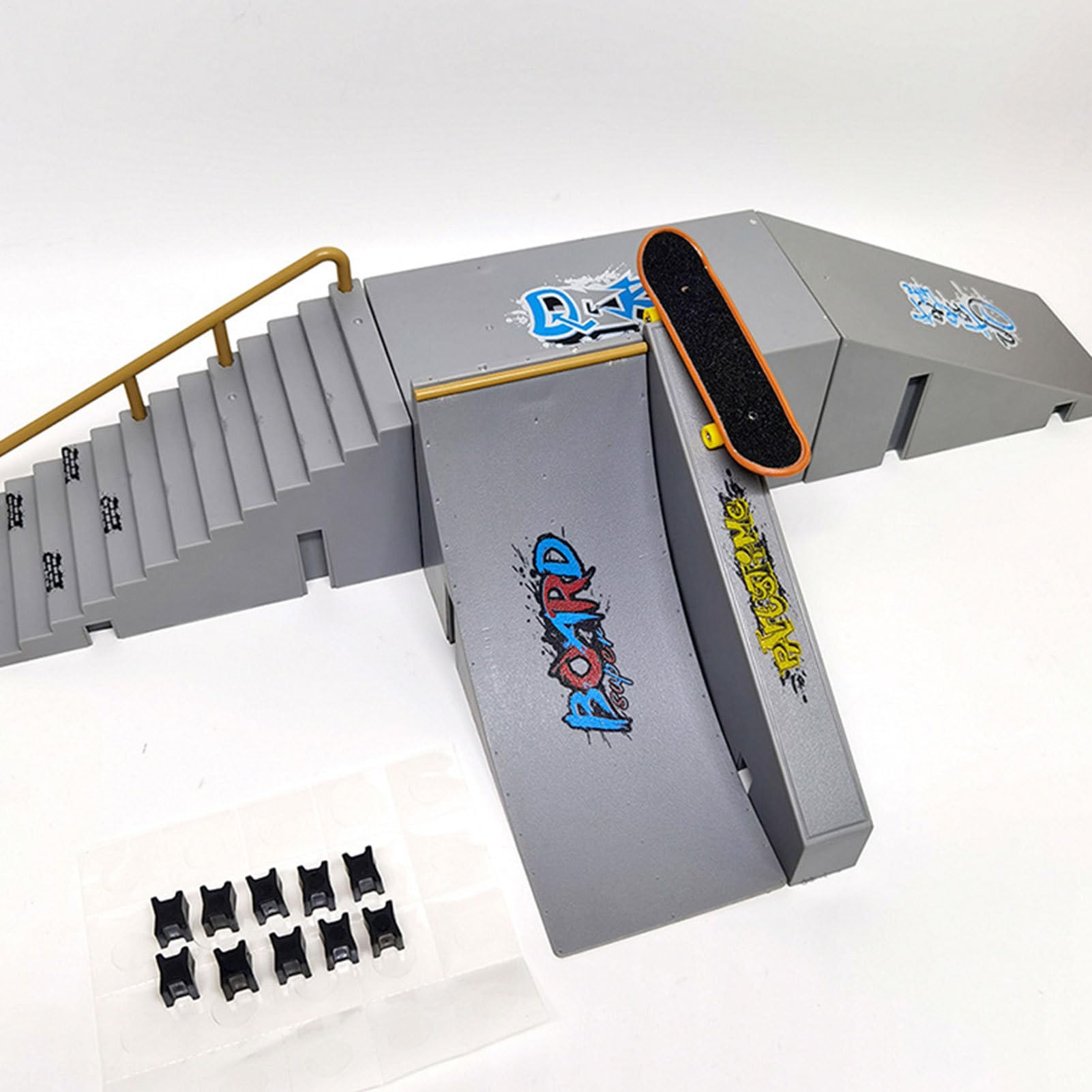 Ensemble de Rampe pour Skateboard - Mini Parc de Patinage, vélo avec