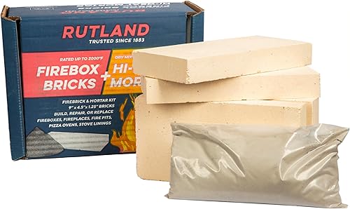 Miniatura 8 de Rutland Products Cemento refractario de mezcla seca 211 10 libras 10 libras