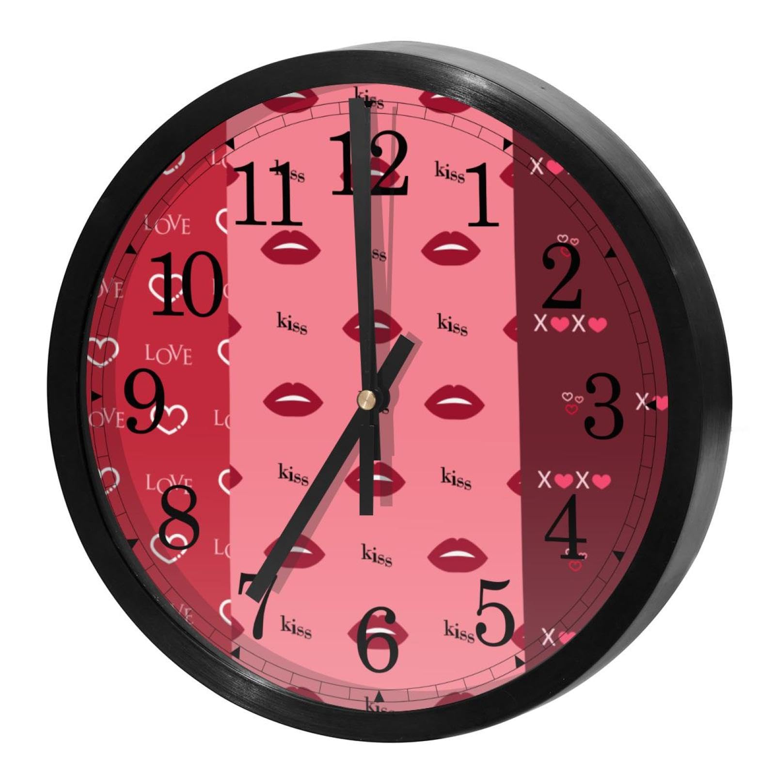 Horloge murale silencieuse sans bruit pour retrouver le sommeil dans la chambre