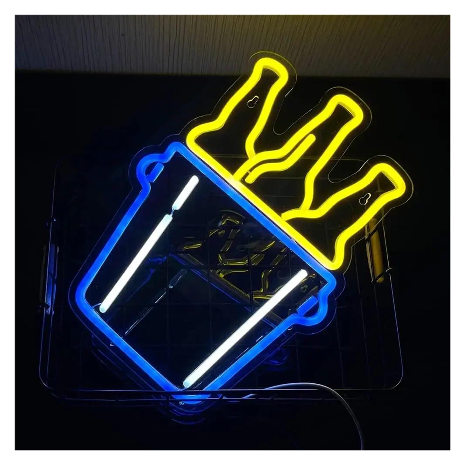 LEMST Signs Lamp Beer Neon Sign Neon Light Sign for Wall Decor for Bedroom Bar Cafe Restaurant Pub Store Design Party 37x27cm
