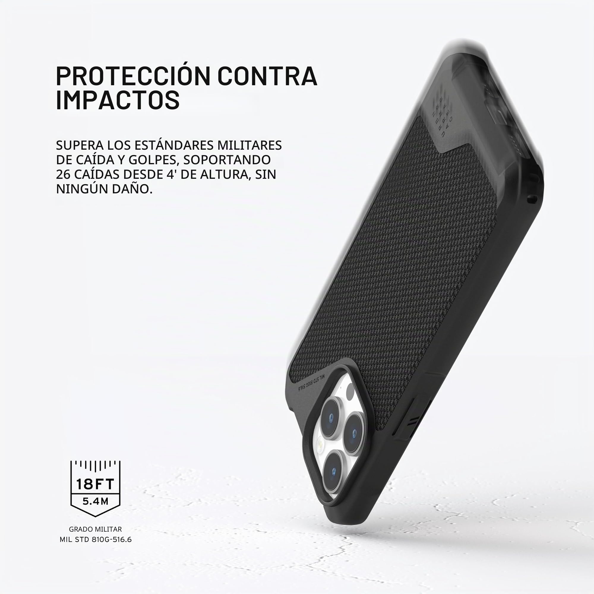 URBAN ARMOR GEAR UAG - Funda Compatible con iPhone 15 Pro MAX de 6.7 Pulgadas, Metropolis LT Kevlar Negro, imán Integrado Compatible con MagSafe Carga, Resistente Cubierta Protectora de Grado Militar