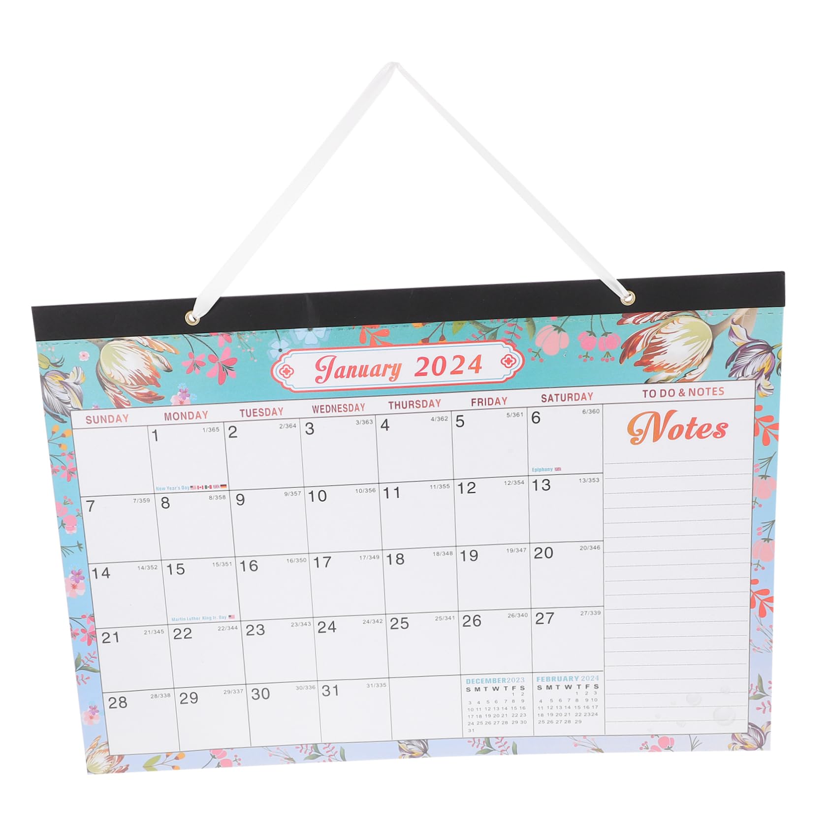 TEHAUX 2pezzi Calendario Da Parete Con Design Elegante Calendario Mensile Appeso Per Casa e Ufficio Organizzatore Di Eventi e Appuntamenti Per Pianificare Le Attività Quotidiane