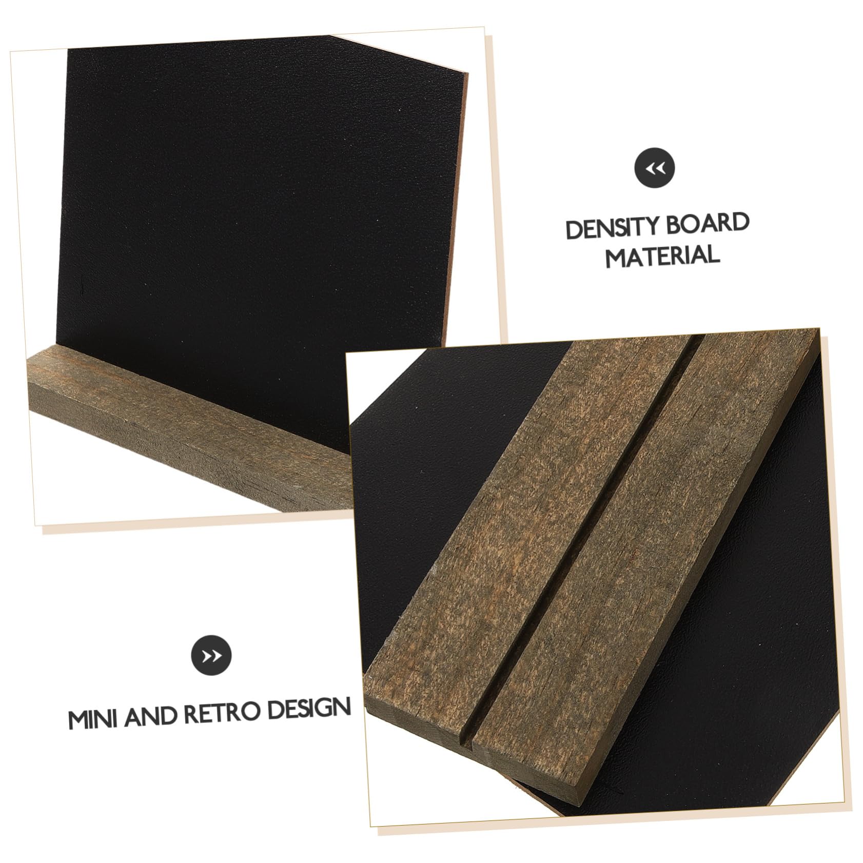 10 Mini Lavagne in Legno Per Decorazioni Domestiche E Scolastiche