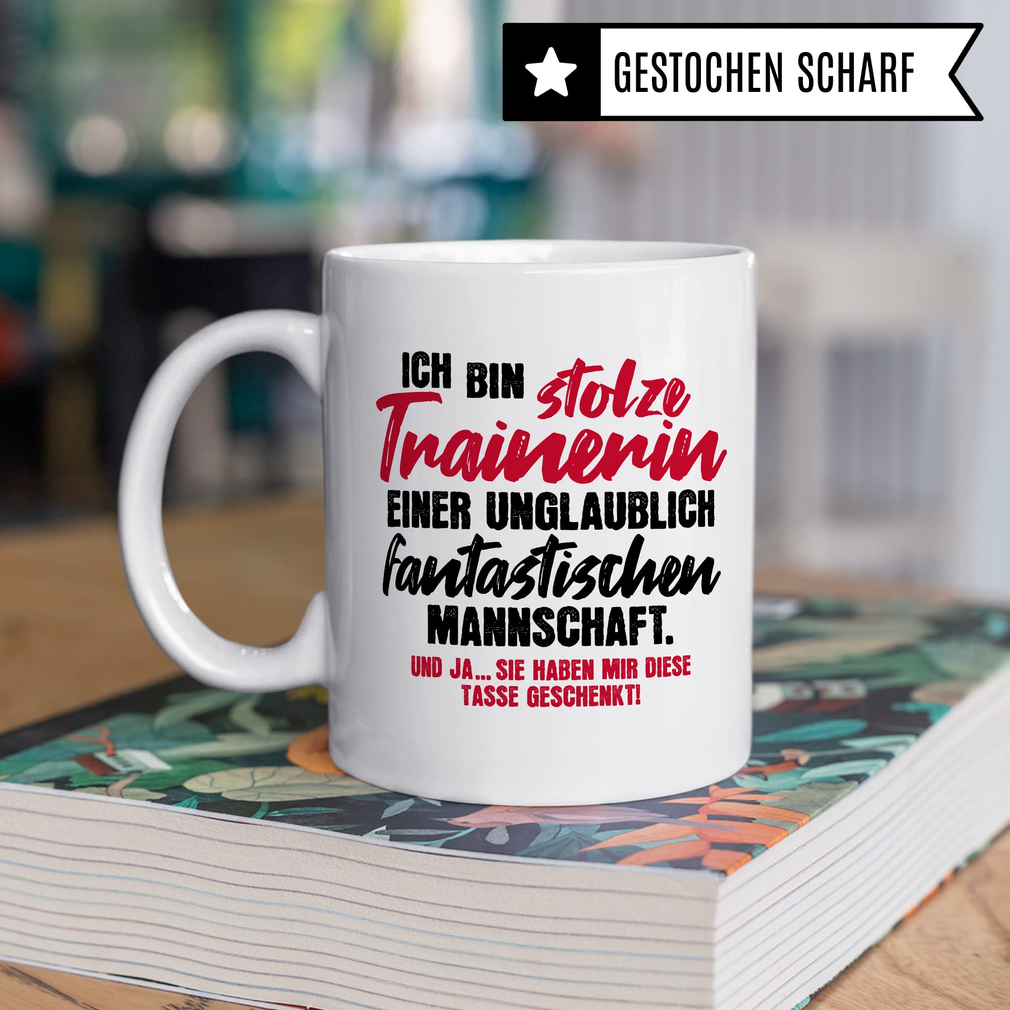 Tasse Trainerin Drôle – Cadeau D'entraîneur, Tasse à Café, Football, Handball, Sport, Entraîneur, Idée Cadeau De L'équipe – Entraîneur De Sport, Entraîneur De Football, Tasse à Café (blanc