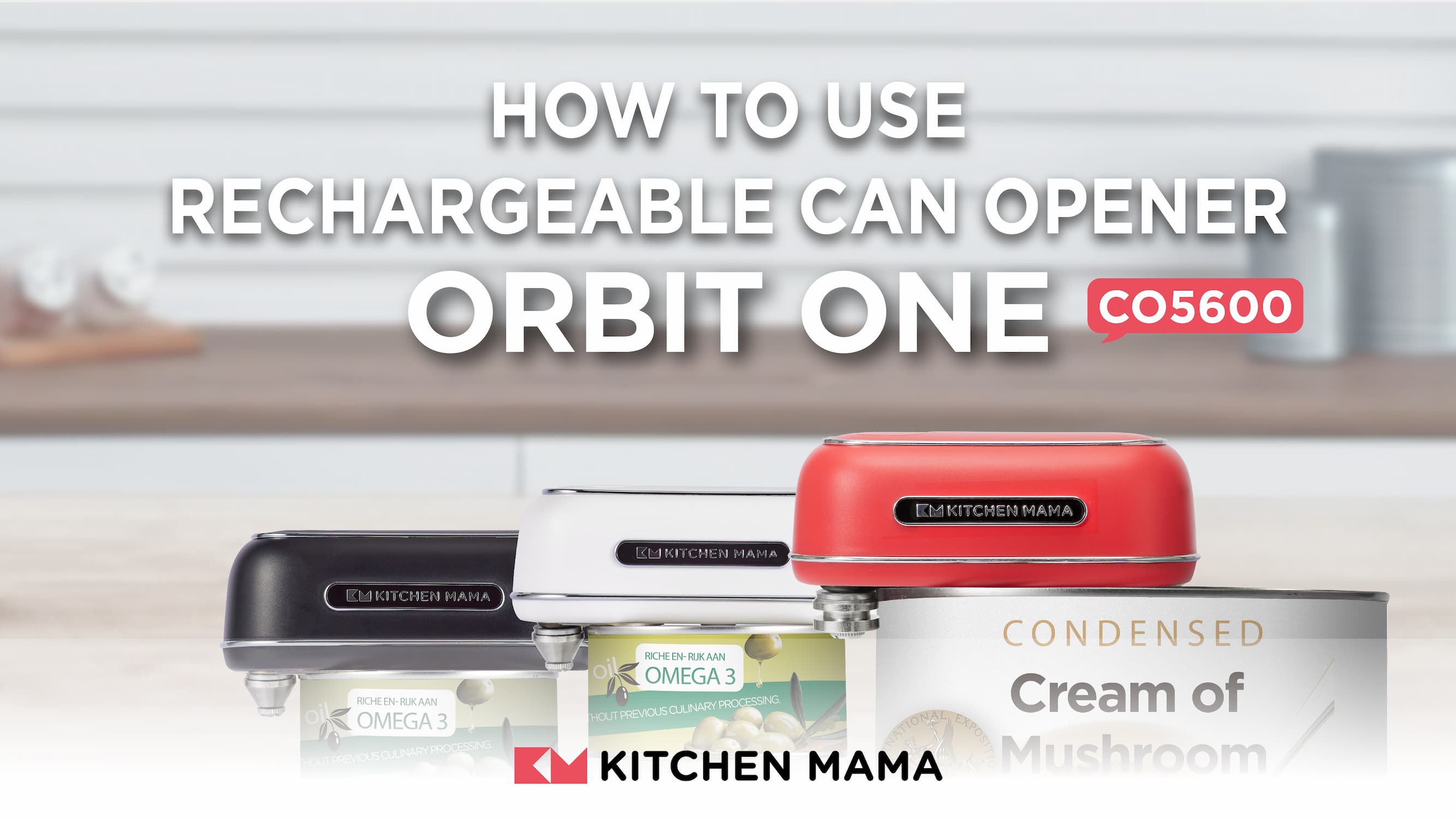 Amazon.com: Kitchen Mama Orbit One Rechargeable Electric Can