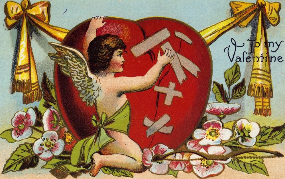 Valentine'S Day Card. /Namerican, C1914. Poster Print by (24 x 36)