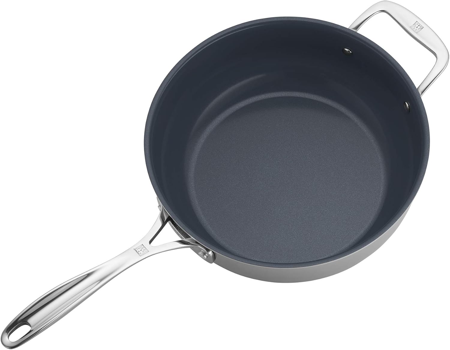 ZWILLING Clad CFX 4.5-qt Stainless Steel Ceramic Nonstick Perfect Pan