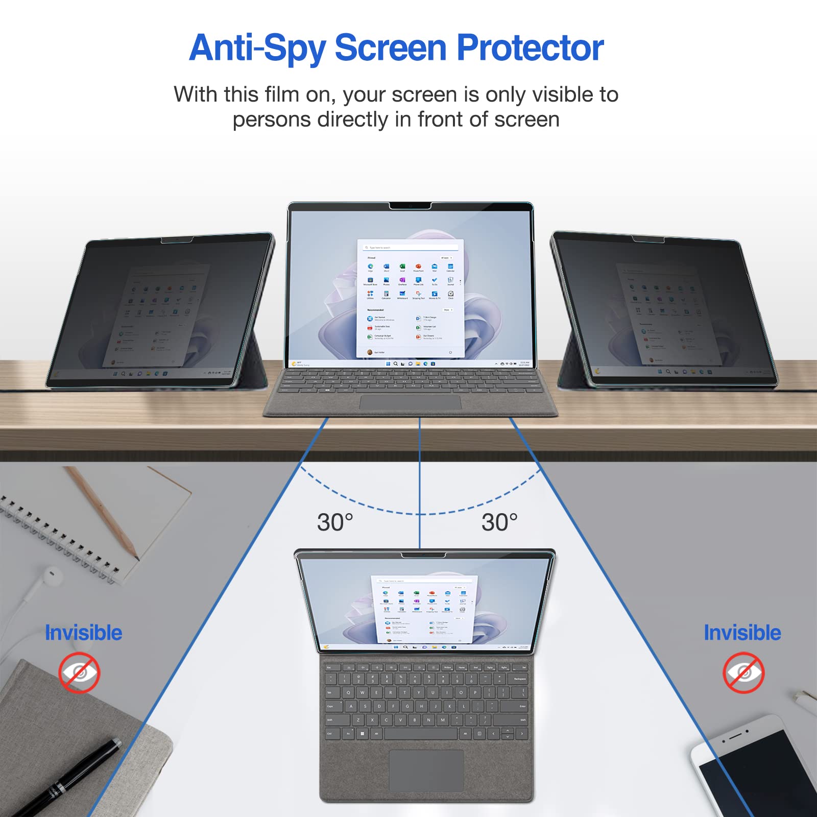 UPSCREEN antibakteriell klare Schutzfolie(für Microsoft Surface Laptop Go 2 Business 12.4 UPSCREEN antibakteriell klare Schutzfolie(für Microsoft Surface Laptop Go 2 Business 12.4