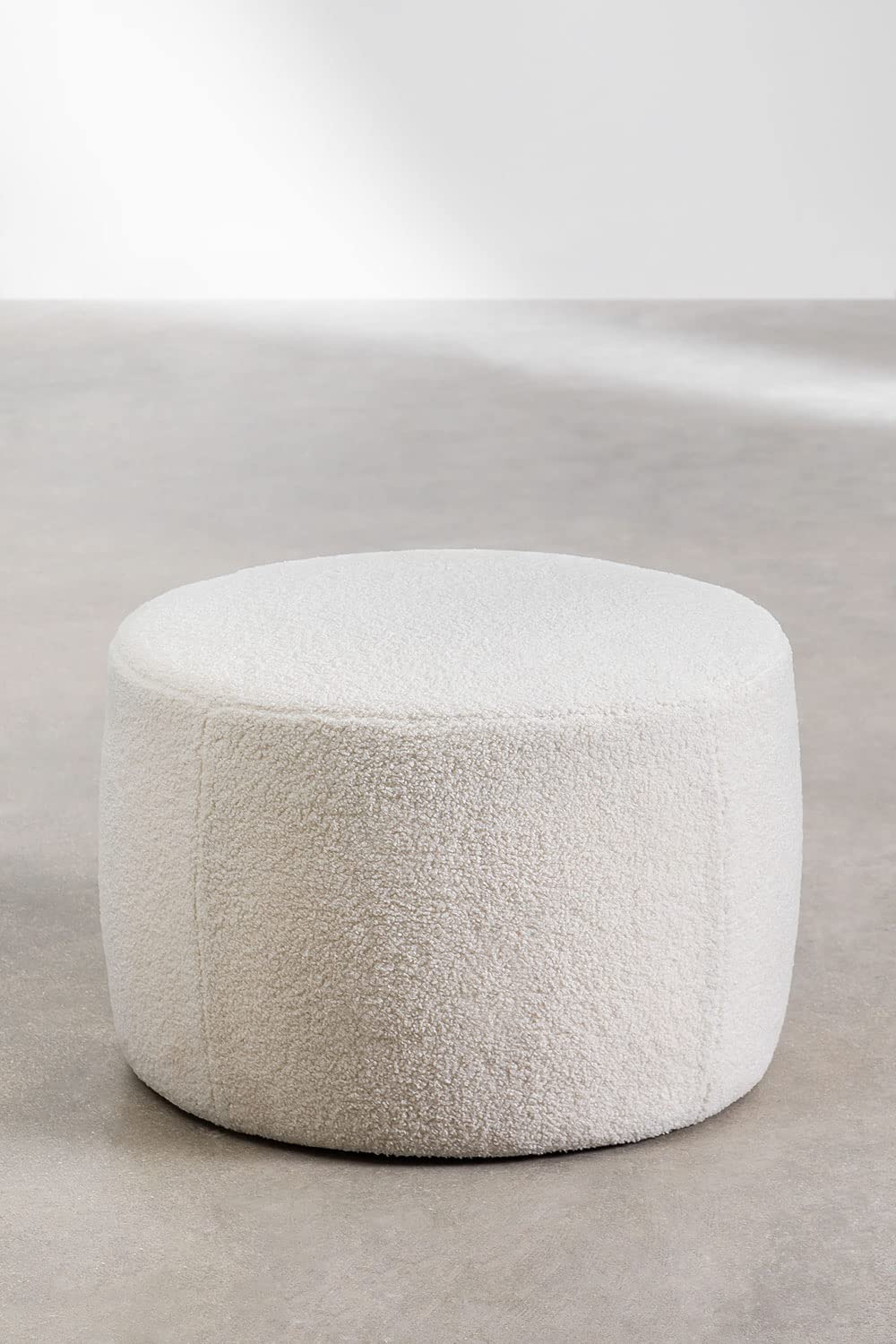 SKLUM Pouf en Chenille Jaldinguer