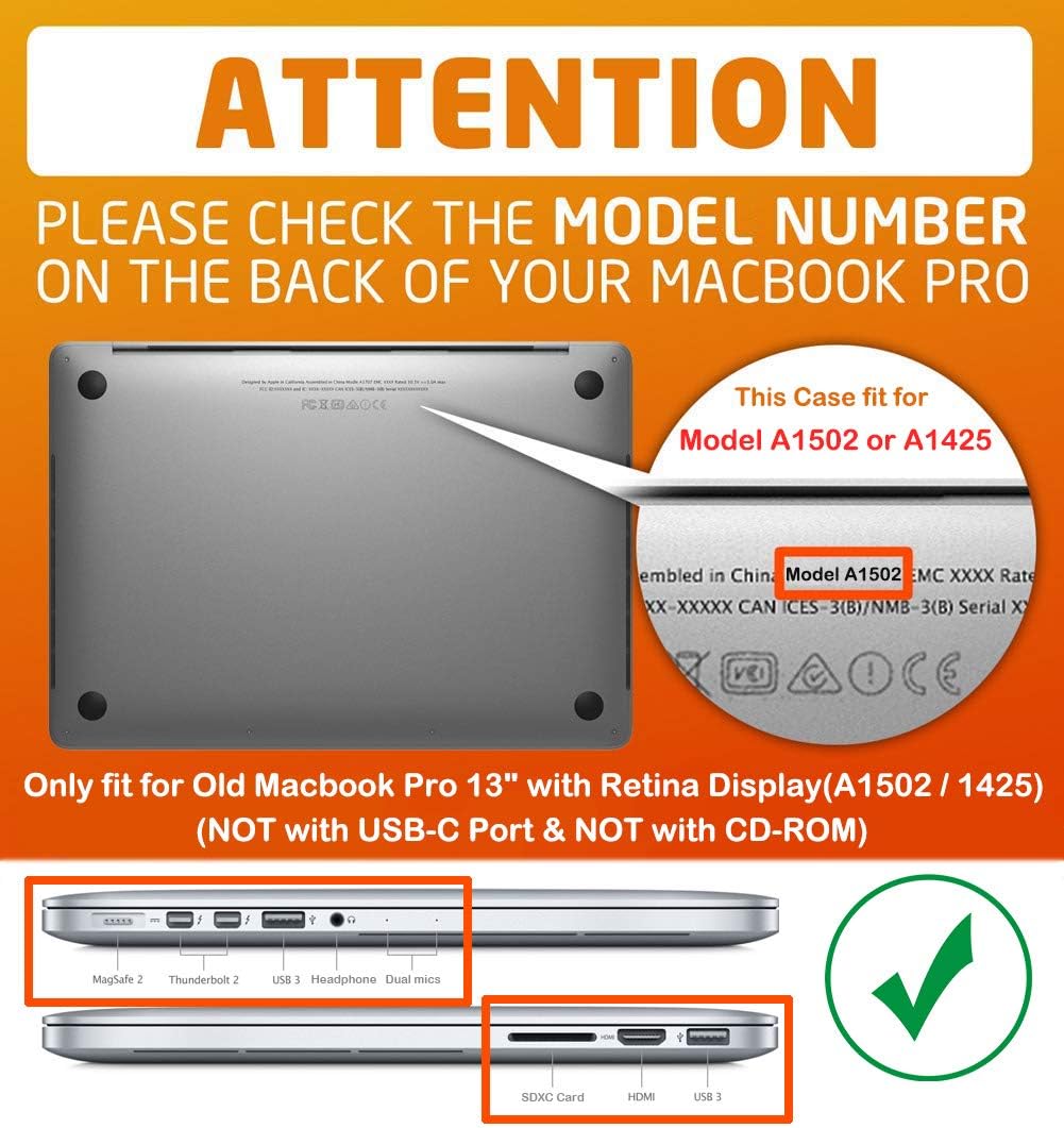 SUPCASE MacBook pro case Black