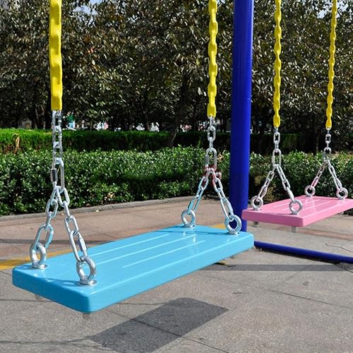 Miniatura 6 de Cadenas de columpio (2) totalmente recubiertas para columpio con 4 eslabones rápidos gratuitos, cadenas de eslabones de hierro antioxidantes, patio