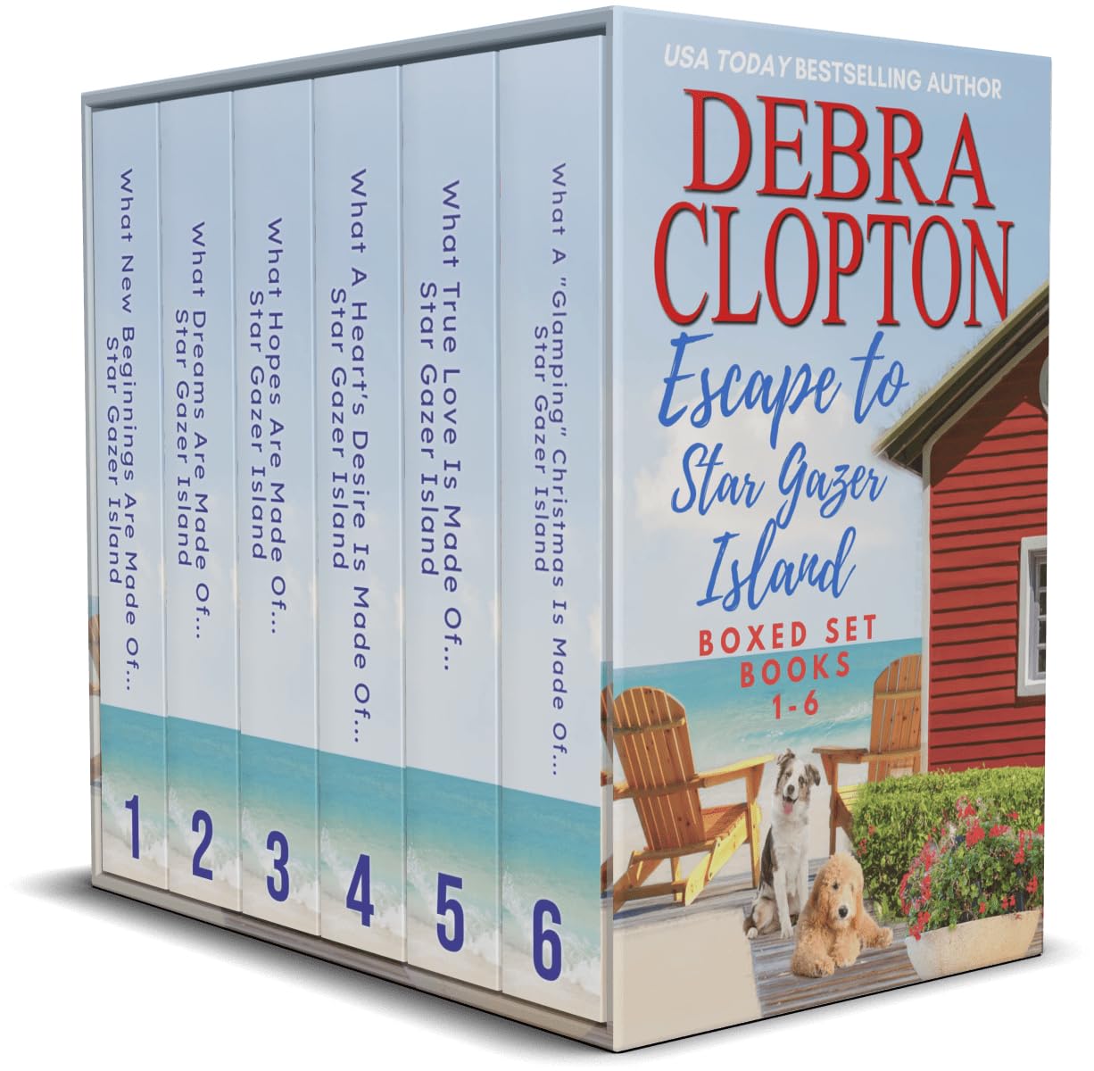 Escape To Star Gazer Island Boxed Set Books 1-6 (Star Gazer Inn of Corpus Christi Bay)