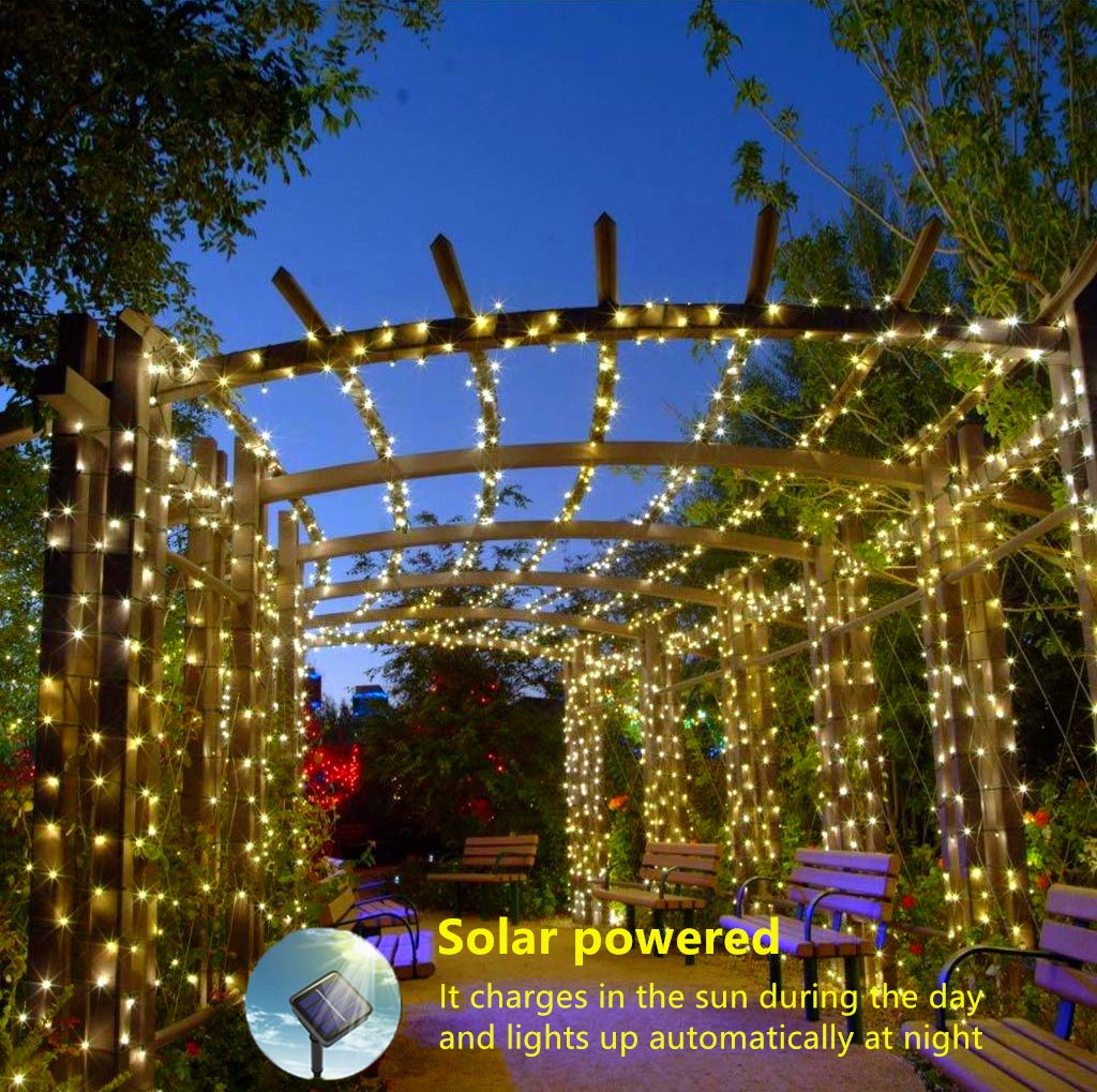 Luci solari decorative per esterni, 2 confezioni da 6 LED, lampade
