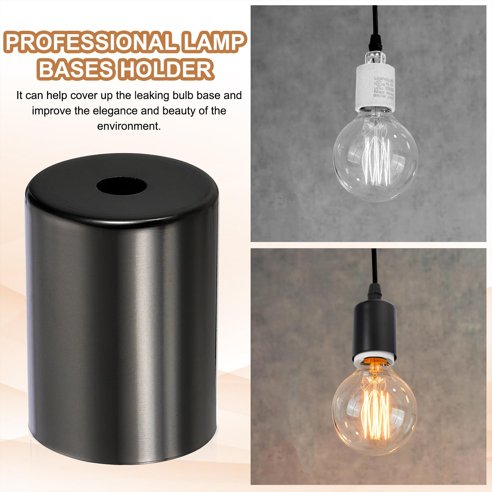 PATIKIL E27 Lamp Socket Cup - Image 4